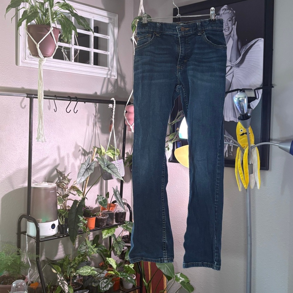 Kids Wrangler Classic‎ Boot Jeans Denim Blue Casual Everyday Wear